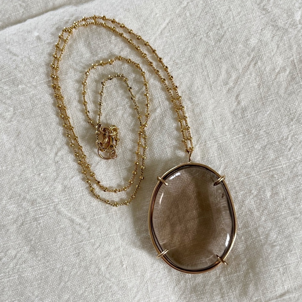 Wings Hawai’i GF Smoky Quartz Necklace